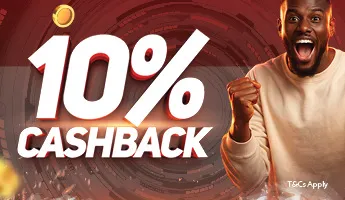 10% WEEKLY CASHBACK